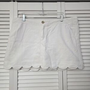 Lilly Pulitzer Buttercup Scalloped Skort